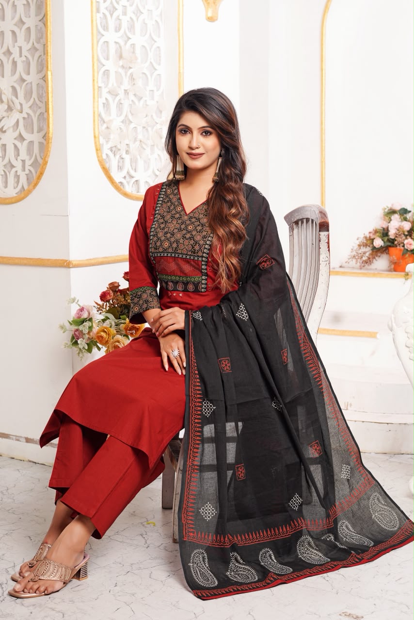 Premium Ethnic 3 Piece Kurti Sets - Style WhatsApp Image 2026-07-27 at 3.12.12 PM (1)